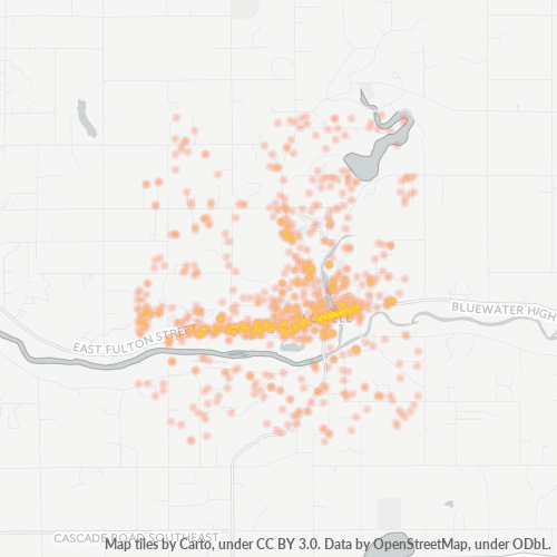 49331 Business Density Heatmap