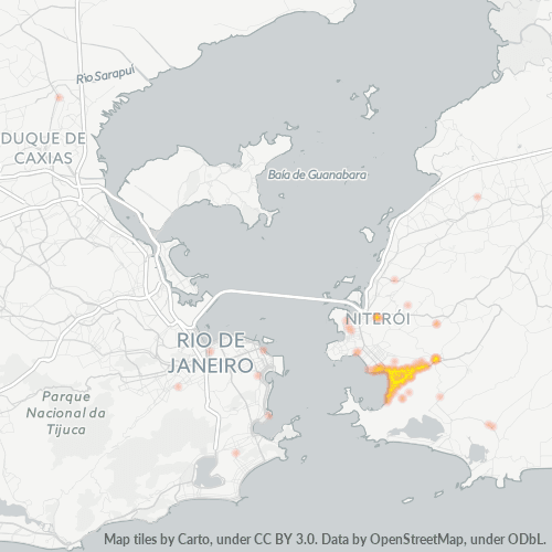 24360-000 Mapa de calor de densidad empresarial