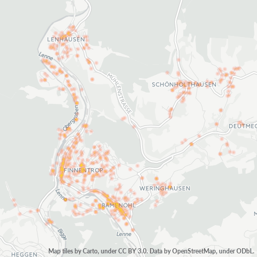 Heatmap für plz 57413