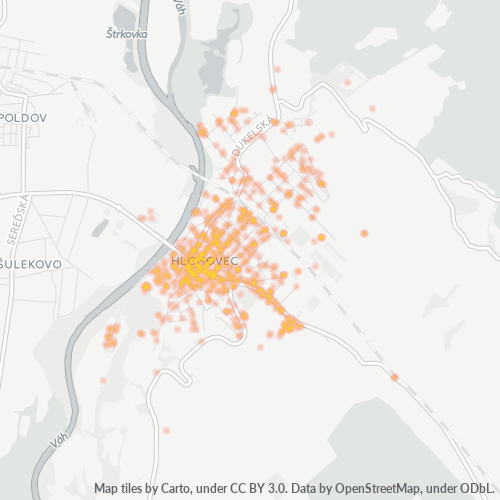 920 01 Teplotná mapa obchodnej hustoty