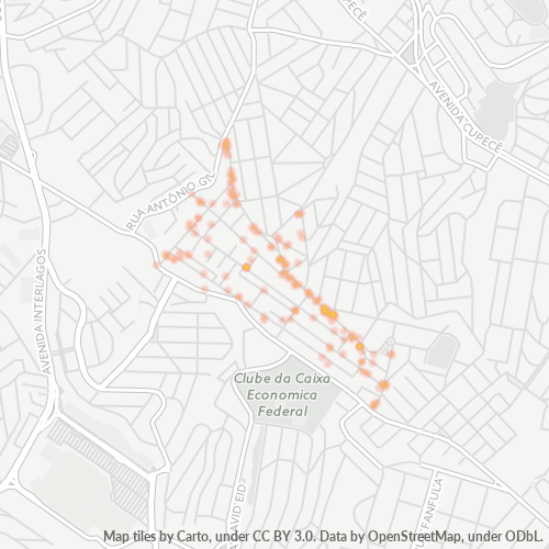 04658-000 Heatmap de Densidade da Empresa