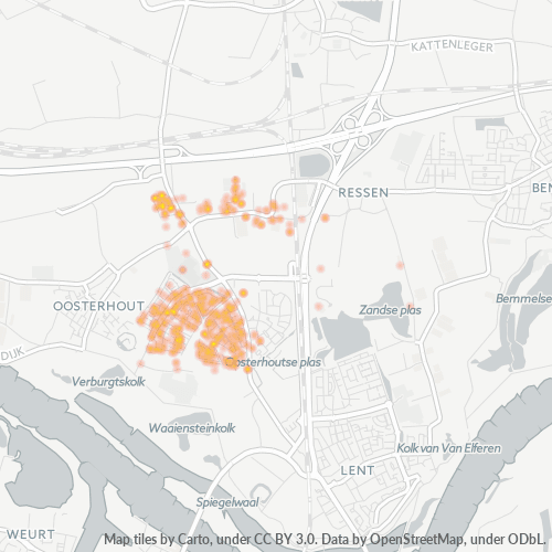 6515 Heatmap Bedrijfsdichtheid