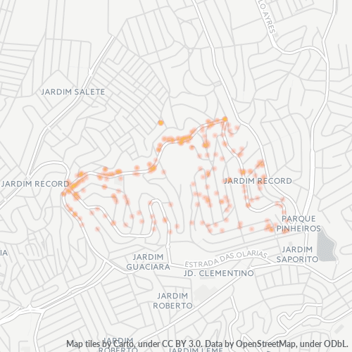 06783-000 Heatmap de Densidade da Empresa
