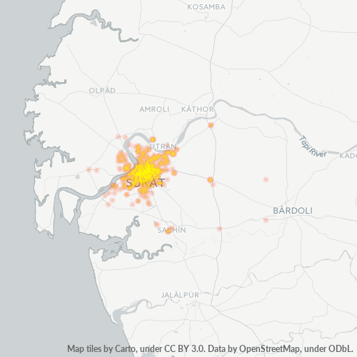 395002 Business Density Heatmap