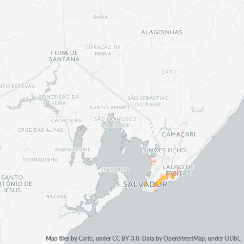41730-000 Mapa de calor de densidad empresarial