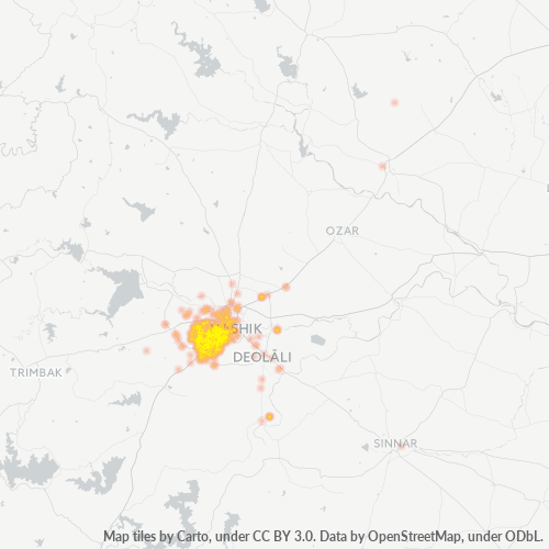 422009 Business Density Heatmap