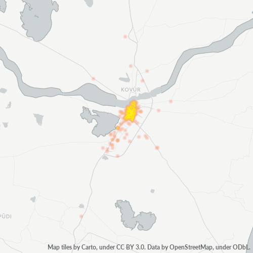 524001 Business Density Heatmap