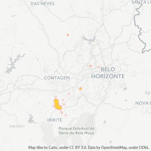 30692-000 Mapa de calor de densidad empresarial