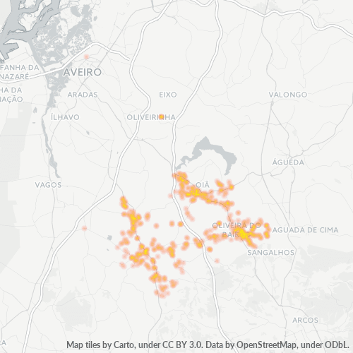 3770 Heatmap de Densidade da Empresa