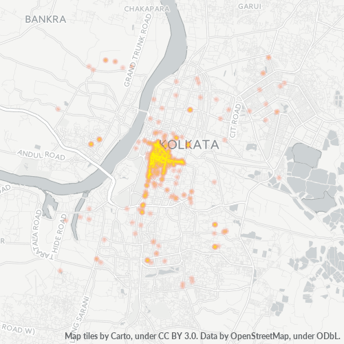 700013 Business Density Heatmap