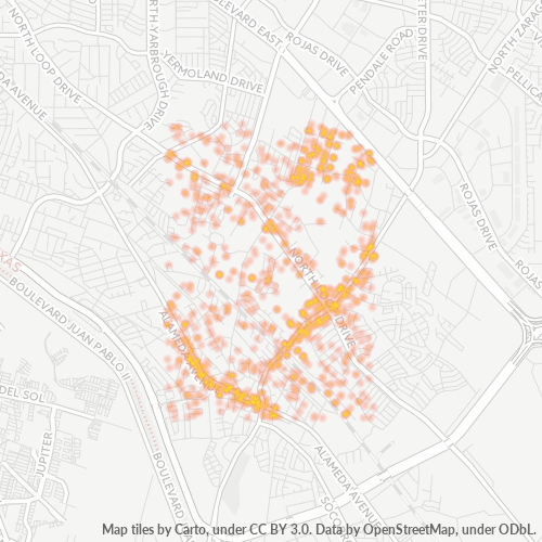 79907 Business Density Heatmap
