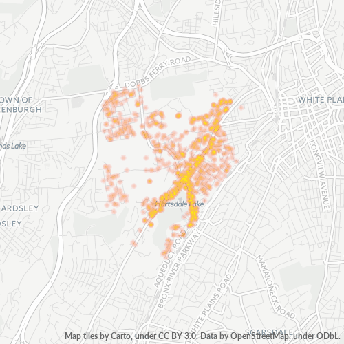 10530 Business Density Heatmap