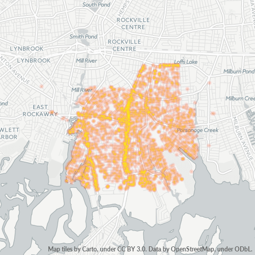 11572 Business Density Heatmap