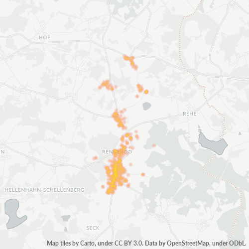 Heatmap für plz 56477