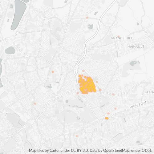 IG4 Business Density Heatmap