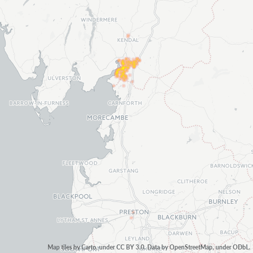 LA7 Business Density Heatmap