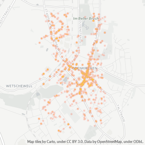 41199 Standortdichte-Heatmap