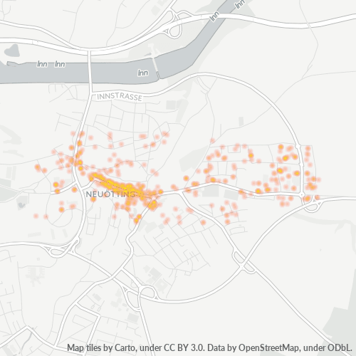 84524 Standortdichte-Heatmap
