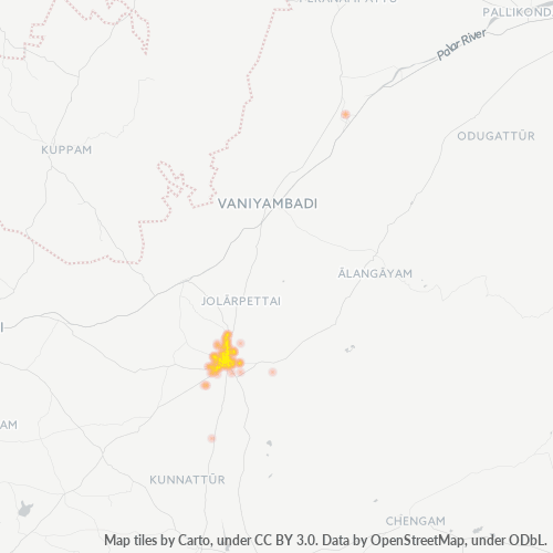 635601 Business Density Heatmap