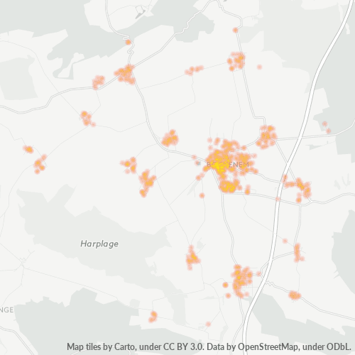 Heatmap für plz 31167
