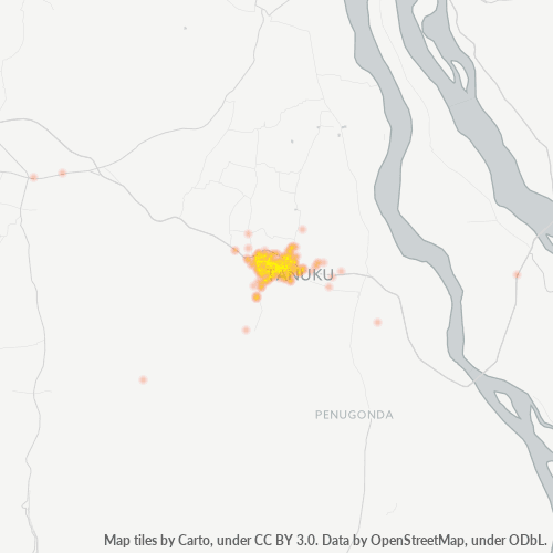 534211 Business Density Heatmap