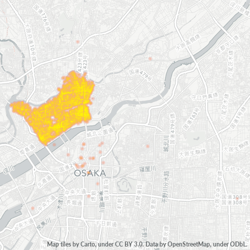 532 事業密度ヒートマップ