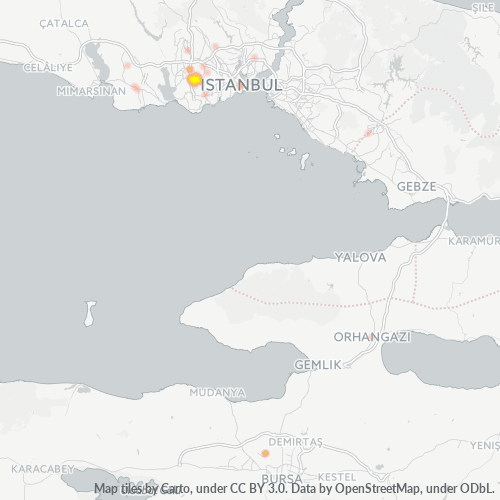 34209 Şirket Yoğunluğu Isı Haritası