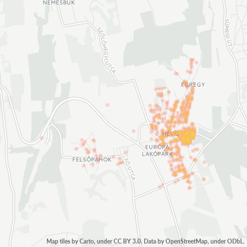 8380 Vállalati sűrűségi térkép