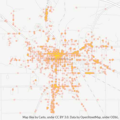 47933 Business Density Heatmap