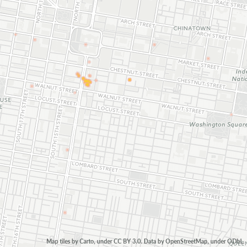 19109 Business Density Heatmap