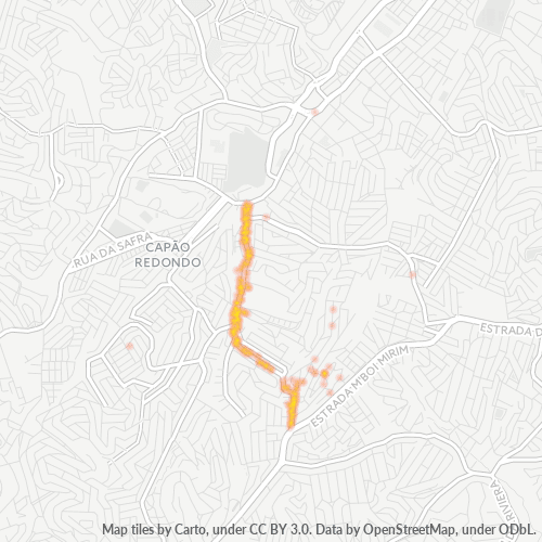05866-000 Heatmap de Densidade da Empresa