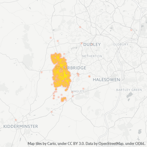 DY8 Business Density Heatmap