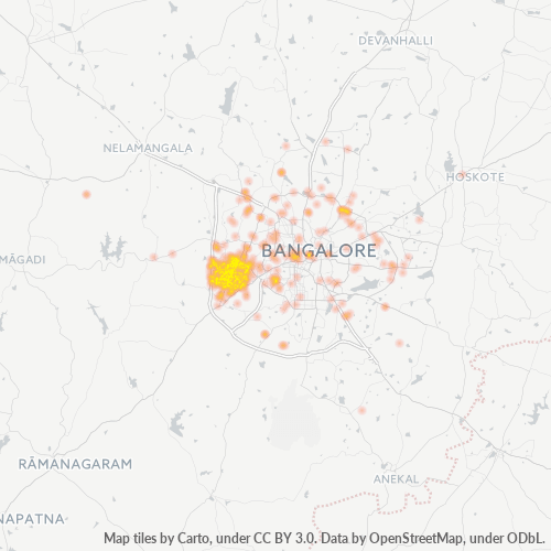 560056 Business Density Heatmap