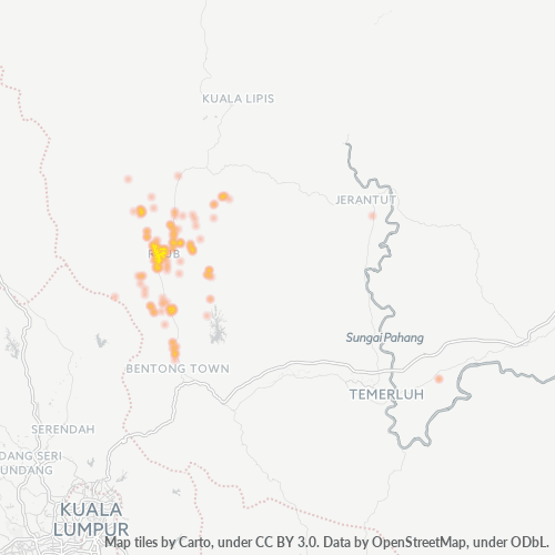 27600 Heatmap Ketumpatan Perniagaan