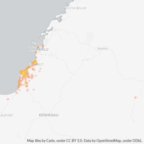 89600 Business Density Heatmap