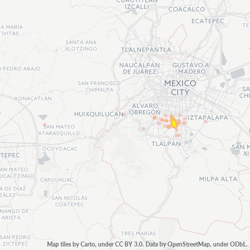 04370 Mapa de calor de densidad empresarial
