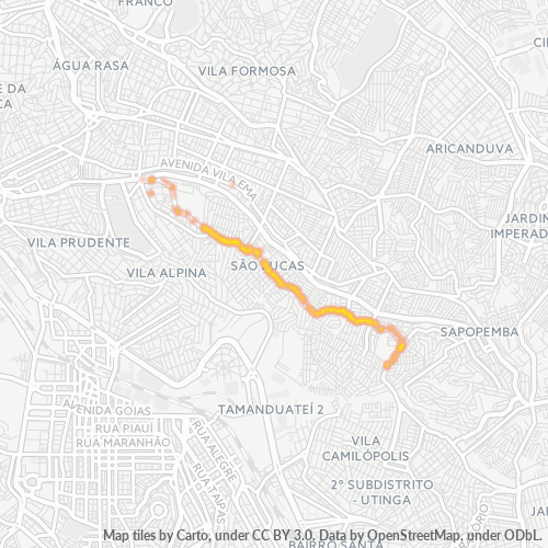 03221-000 Heatmap de Densidade da Empresa