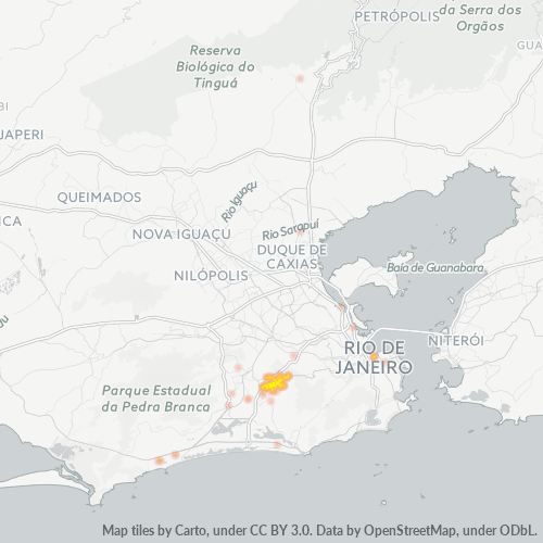 22745-000 Heatmap de Densidade da Empresa