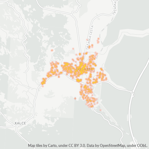 1370 Zemljevid gostote poslovanja