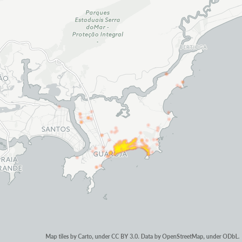 11440-000 Mapa de calor de densidad empresarial