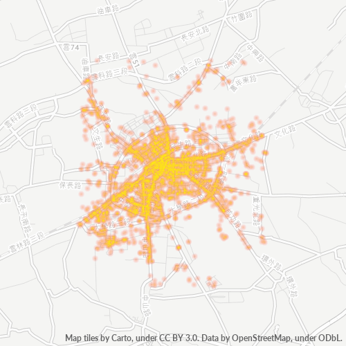 640 商業密度熱圖