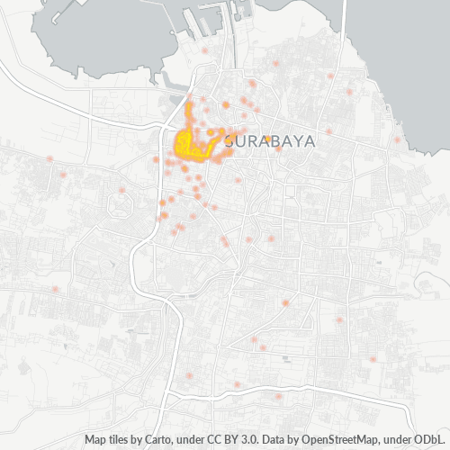 60173 Peta Panas Densitas Bisnis
