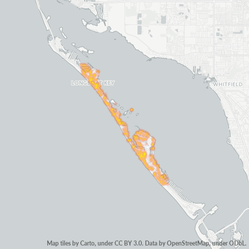 34228 Business Density Heatmap