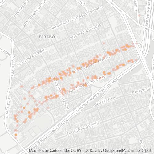 04006-000 Heatmap de Densidade da Empresa