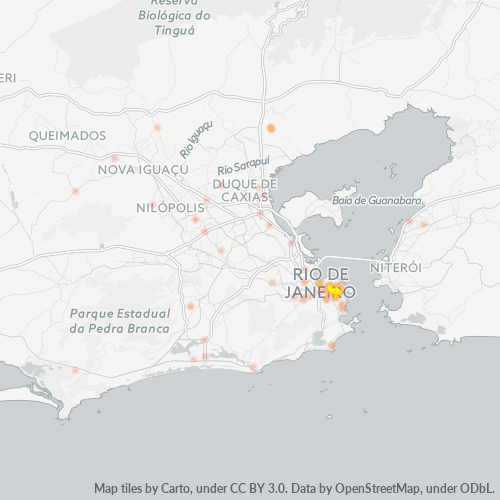 20230-000 Heatmap de Densidade da Empresa