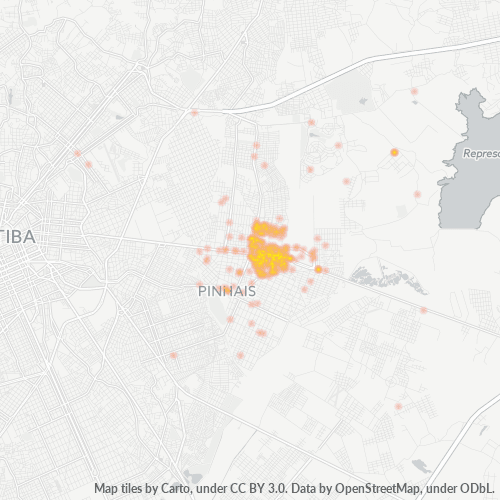 83320-000 Heatmap de Densidade da Empresa
