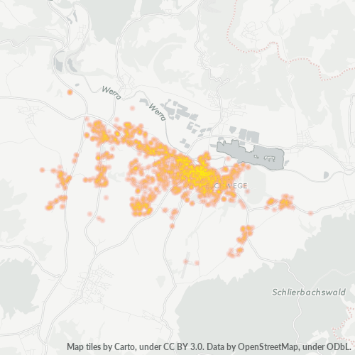 Heatmap für plz 37269