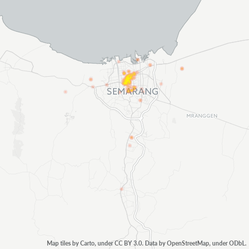 50132 Peta Panas Densitas Bisnis