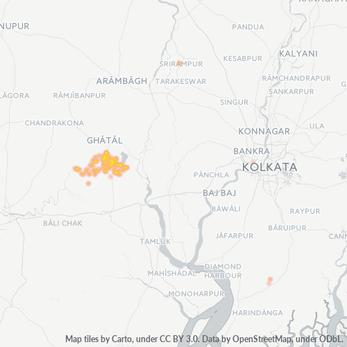 721211 Business Density Heatmap