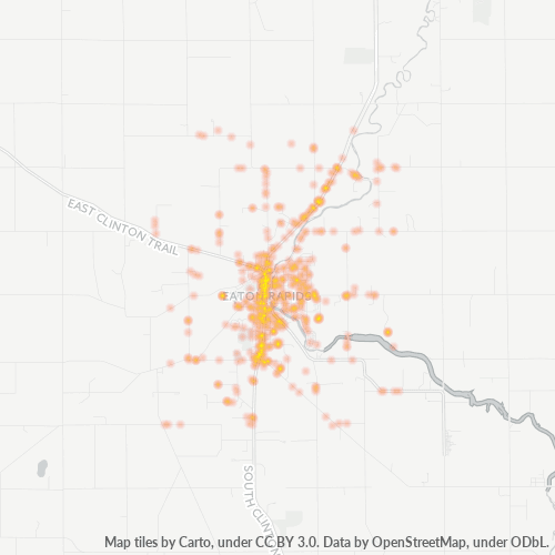 48827 Business Density Heatmap